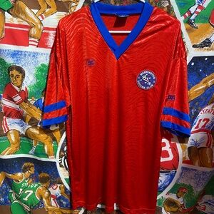 Vintage 90's Xara Warringto  Soccer Club Jersey